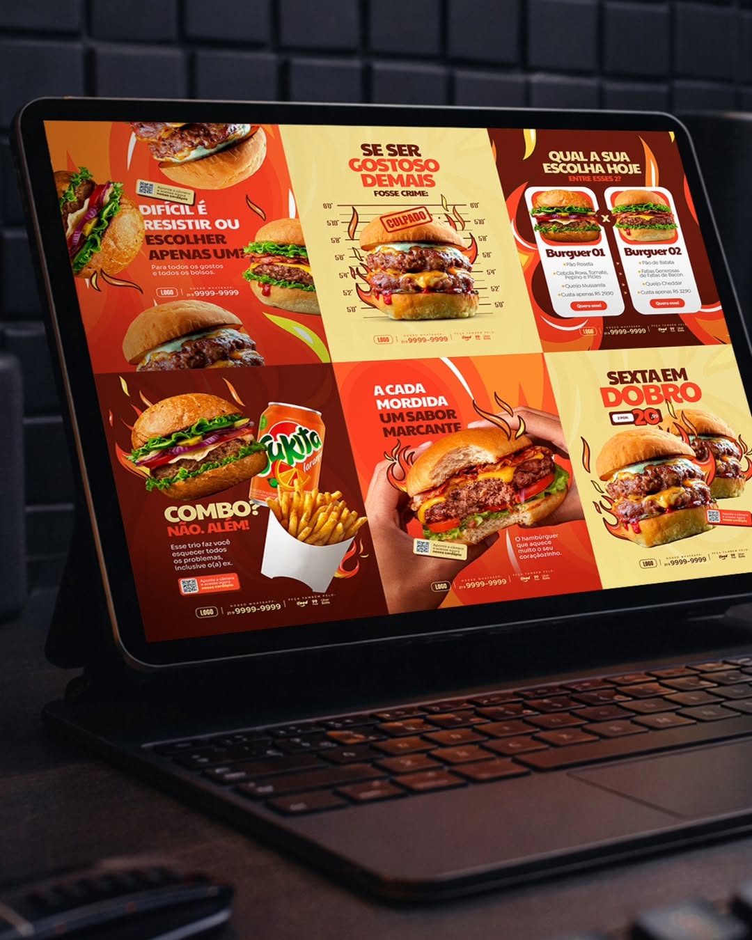 Social Media Hamburgueria